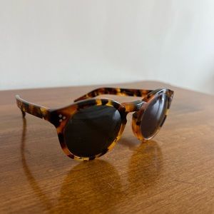 illesteva sunglasses Leonard oversized tortoise